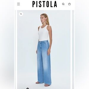 Pistola Light Blue Flare Jeans
